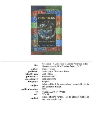 Firesticks: a collection of stories