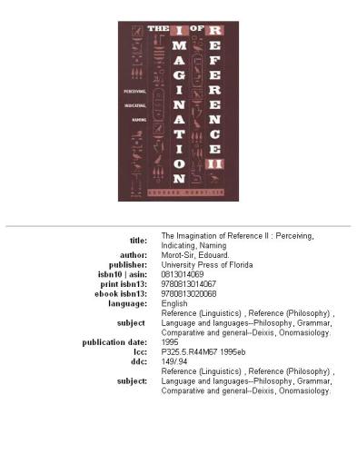 Imagination of reference two