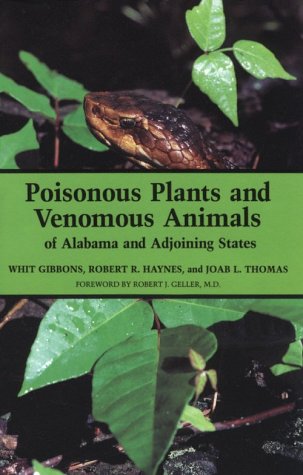 Poisonous plants and venomous animals of Alabama and adjoining states