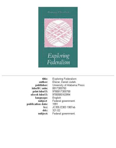 Exploring Federalism