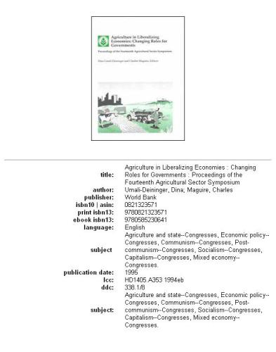 Public and private roles in agricultural development: proceedings of the Twelfth Agricultural Sector Symposium
