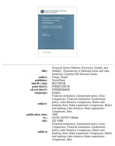 Financial sector reforms, economic growth, and stability: experiences in selected Asian and Latin American countries