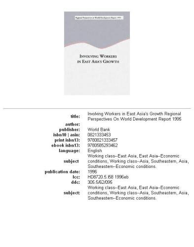 Involving workers in East Asia's growth
