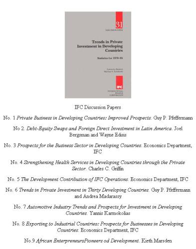 Trends in private investment in developing countries: statistics for 1970-95, Part 63