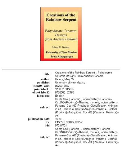 Creations of the rainbow serpent: polychrome ceramic designs from ancient Panama