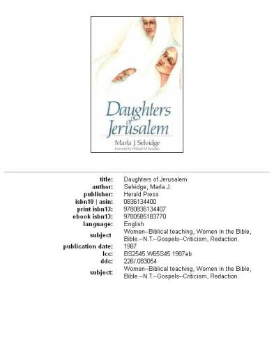 Daughters of Jerusalem