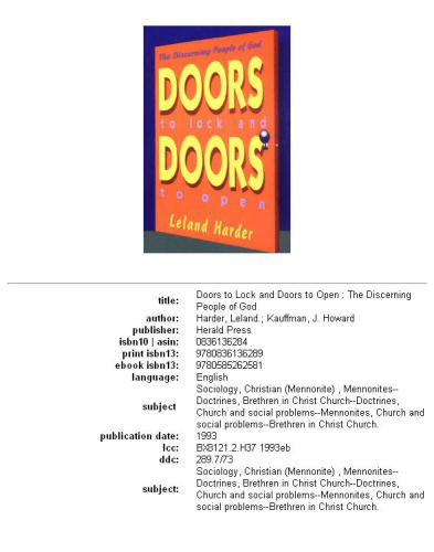 Doors to Lock and Doors to Open: The Discerning People of God