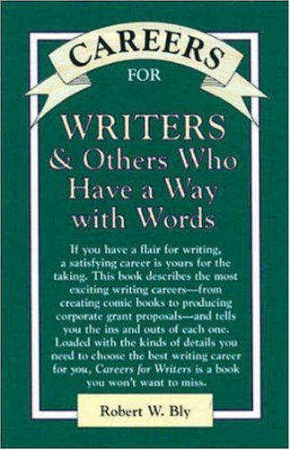 Careers for writers & others who have a way with words