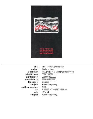 The postal confessions