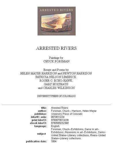 Arrested rivers