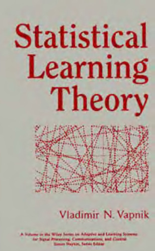 Statistical Learning Theory