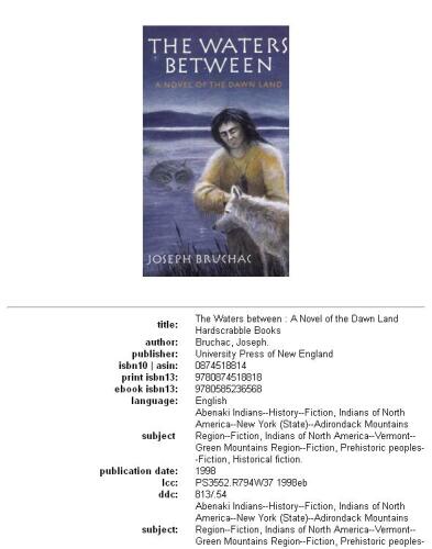 The waters between: a novel of the dawn land