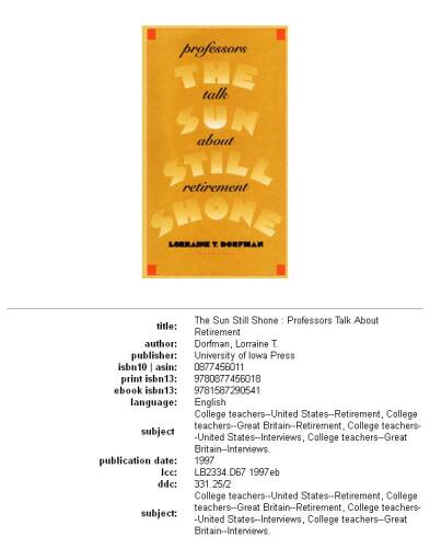 The sun still shone: professors talk about retirement