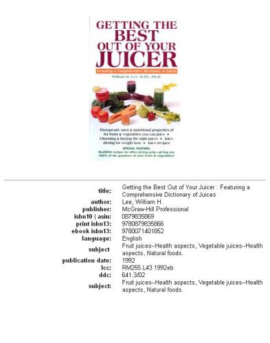 Getting the Best Out of Your Juicer