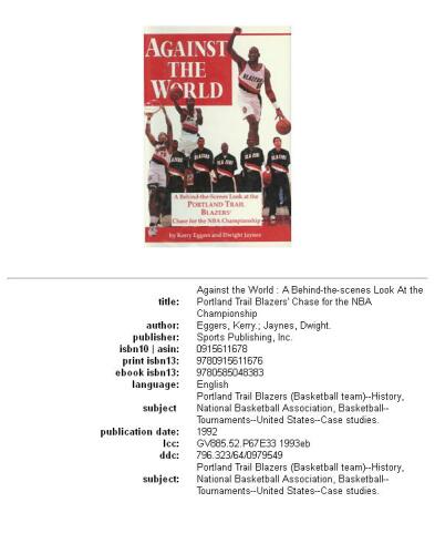 Against the world: a behind-the-scenes look at the Portland Trail Blazers' chase for the NBA championship