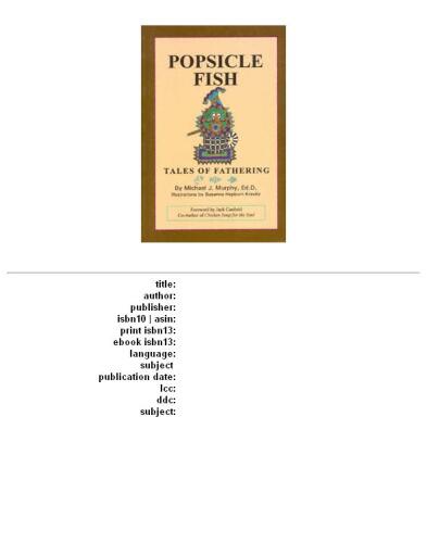 Popsicle Fish: Tales of Fathering