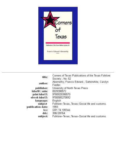 Corners of Texas