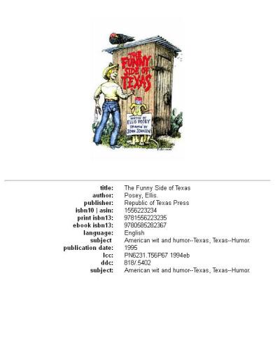 The Funny Side of Texas