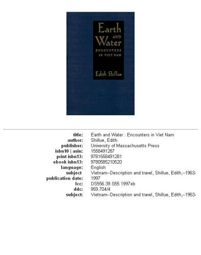 Earth and water: encounters in Viet Nam