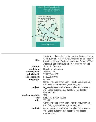 Facilitating a Violence Prevention Support Group For Kids Who Bully