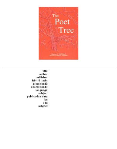 The poet tree