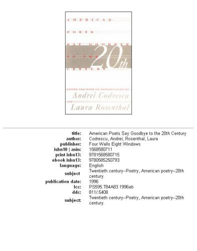 American poets say goodbye to the 20th century