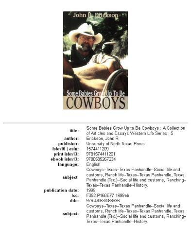 Some babies grow up to be cowboys: a collection of articles and essays
