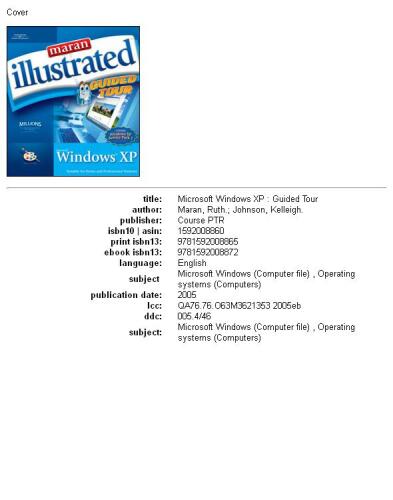 Maran Illustrated Windows XP Guided Tour