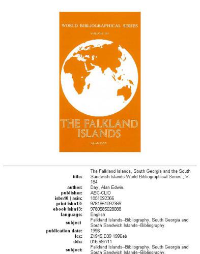 The Falkland Islands, South Georgia and the South Sandwich Islands