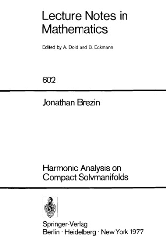 Harmonic Analysis on Compact Solvmanifolds