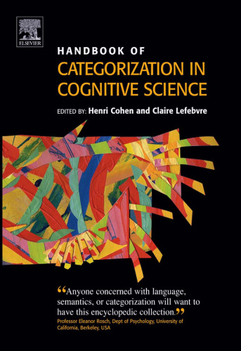Handbook of Categorization in Cognitive Science