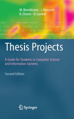 Thesis Projects: A Guide for Students in Computer Science and Information Systems