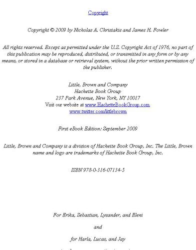 Connected: The Surprising Power of Our Social Networks and How They Shape Our Lives -- How Your Friends' Friends' Friends Affect Everything You Feel, Think, and Do