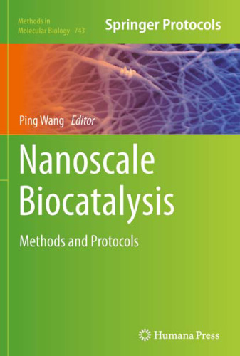 Nanoscale Biocatalysis: Methods and Protocols