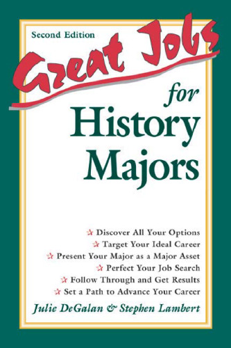 Great jobs for history majors