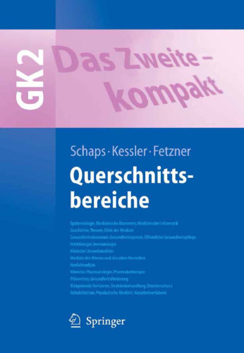 Das Zweite - kompakt: Querschnittsbereiche - GK 2