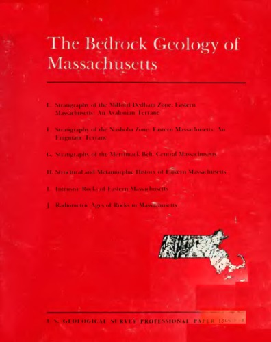 The Bedrock Geology of Massachusetts: Part B