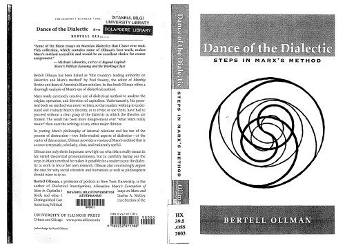 Dance of the Dialectic: Steps in Marx's Method