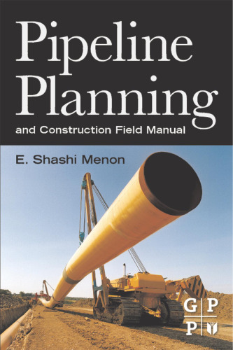 Pipeline Planning and Construction Field Manual