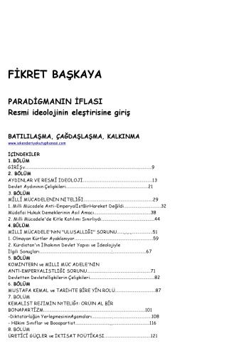 Paradigmanın İflası