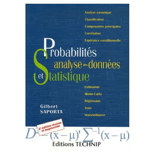 Probabilités, analyses des données et statistiques