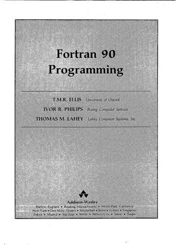 Fortran 90 programming