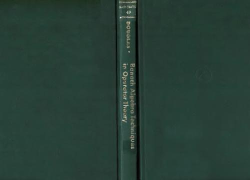 Banach algebra techniques in operator theory