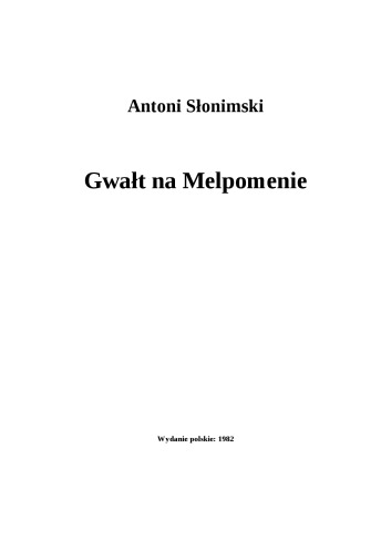 Gwałt na Melpomenie