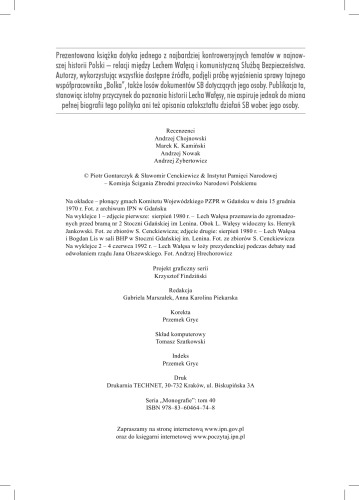 SB a Lech Wałęsa: przyczynek do biografii