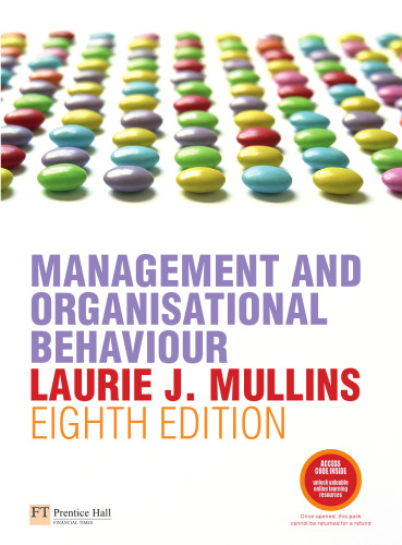 Management and Organisational Behaviour, 8th Edition