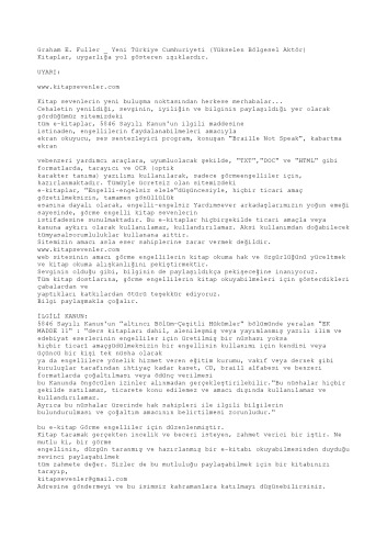 Yeni Türkiye Cumhuriyeti  (Yükselen Bölgesel Aktör)