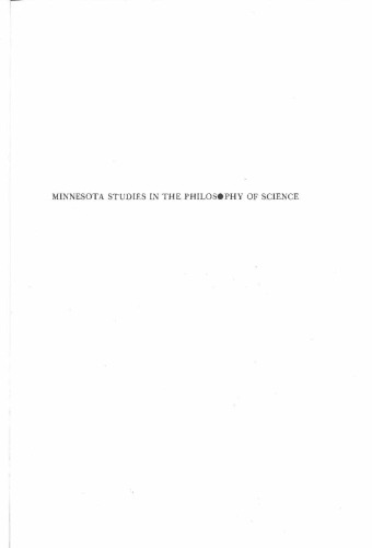 Perception and Cognition: Issues in the Foundations of Psychology (Minnesota Studies in the Philosophy of Science)