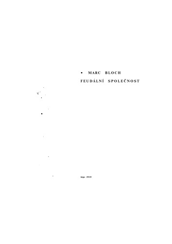 Feudální společnost