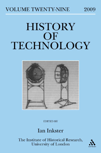 History of Technology Volume 29: Technology in China